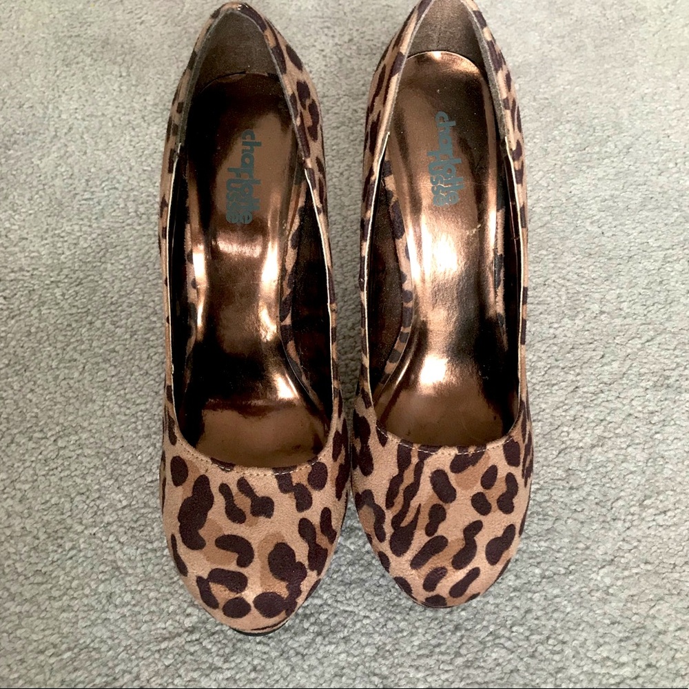 Sexy Leopard Print Platform High Heels